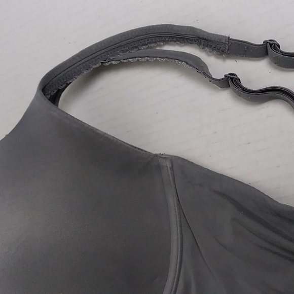 Victoria's Secret Bra Lined Demi/Demi Double Size 36DDD Grey - Picture 12 of 14
